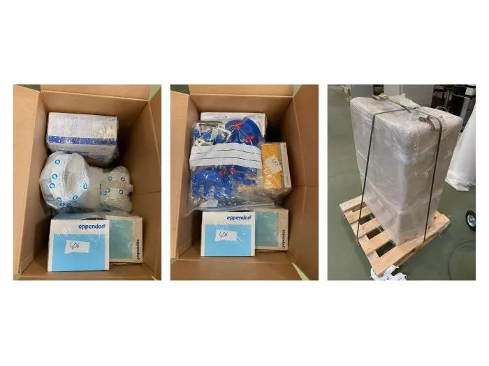 Packing and shipping on AUCTION PHARMACEUTICAL DEVICE from PARIS (FRANCE) to FIRENZE (ITALY), Grenoble, EXPRESS'I.O.N.
