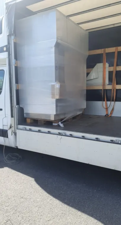 Emballage et transport de matériel pharmaceutique de LYON (FRANCE) vers ROME (ITALIE)